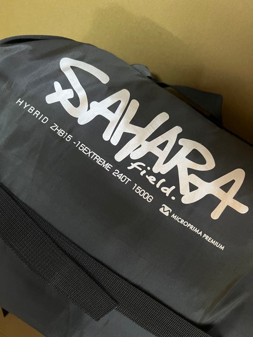 カ*ー様 SAHARA HYBRID ZHB15 シュラフ 寝袋