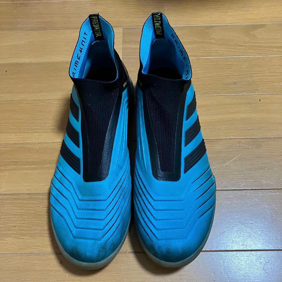 adidas PRIMEKNIT サッカーシューズ ブルー/ブラック