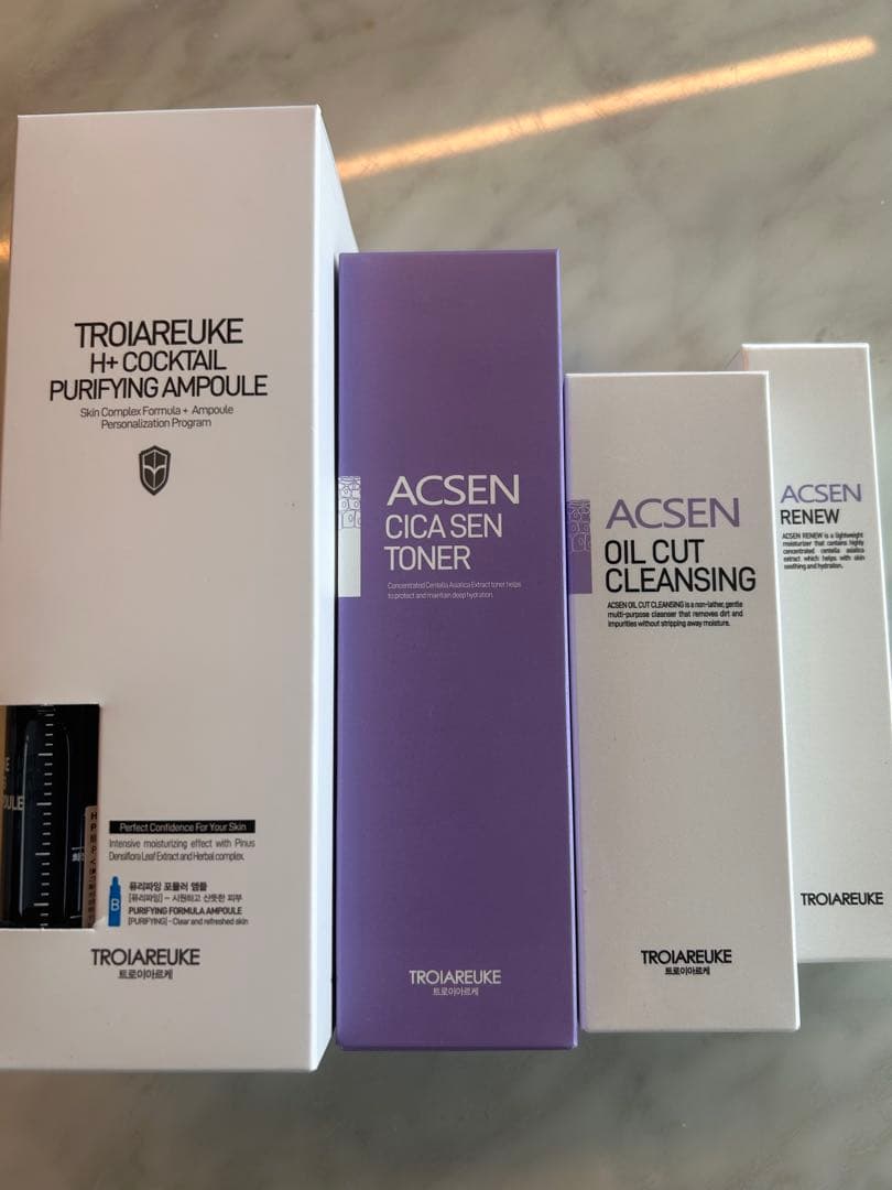 韓国のかかりつけ肌管理人気のトロイアルケTROIAREUKE水分敏感ゆらぎ肌毛穴