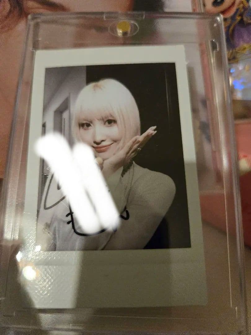 サイン入りチェキ　初ドーム公演　twice misamo momo