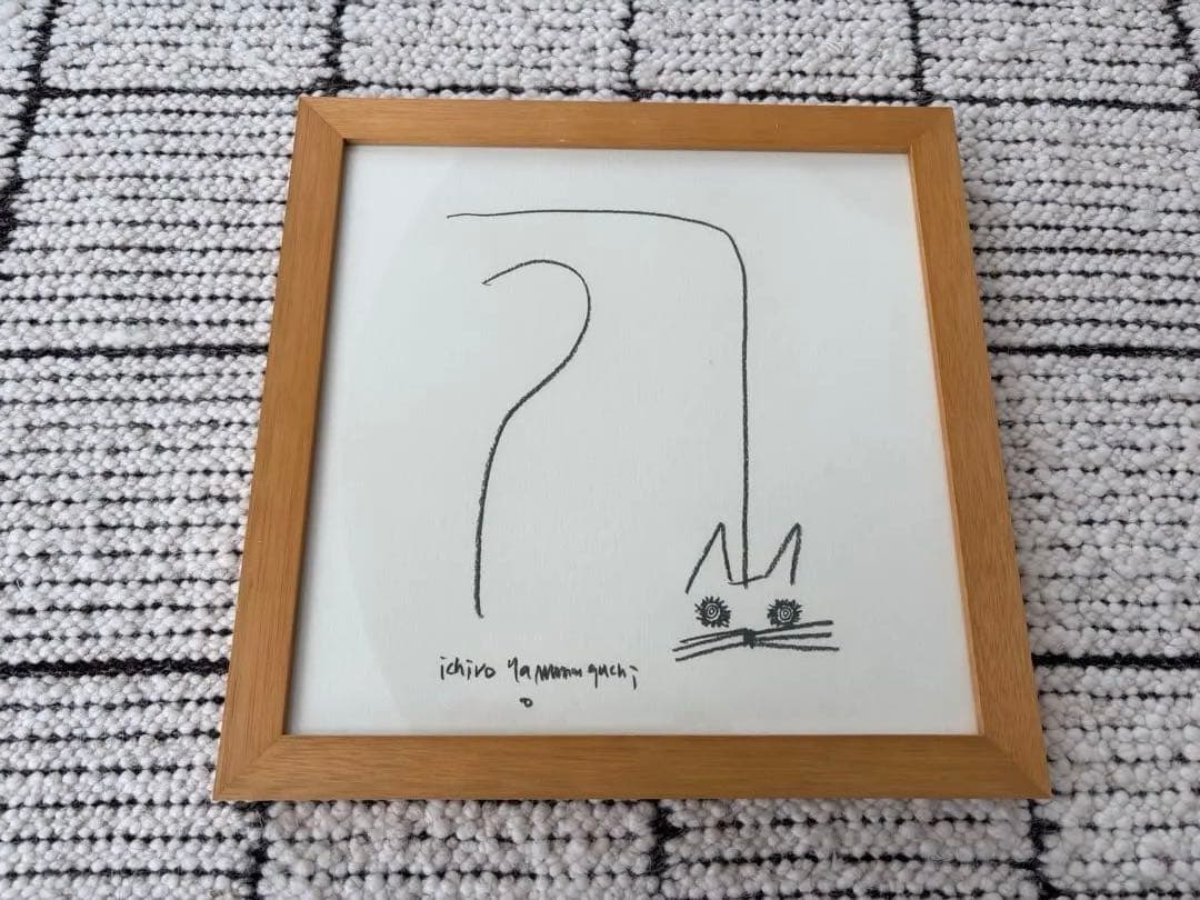 【IDEE】山口一郎 ポスター neko idee