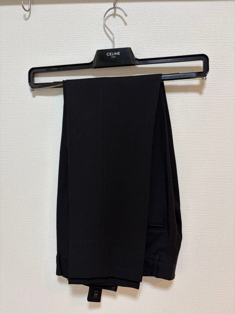 ⭐️ごまだんご　CELINE スラックス　ブラック