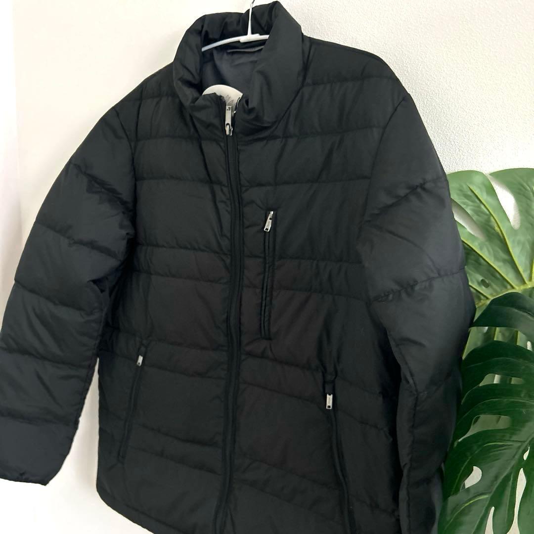 新品！【ラコステ】ダウンジャケット　M 黒　ブラック　破水加工　アウター