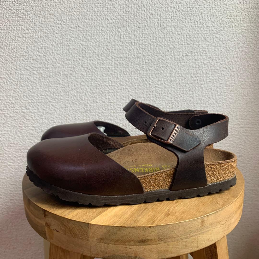 ＊美品＊ビルケン MESSINA メッシーナ 濃茶 22.5 ナロー