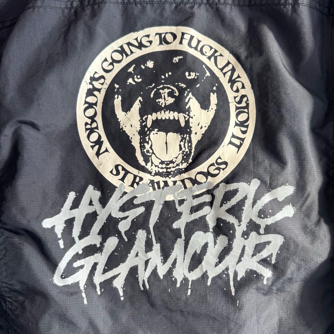 極美品 ヒステリックグラマー ナイロンジャケット STRAW DOGS