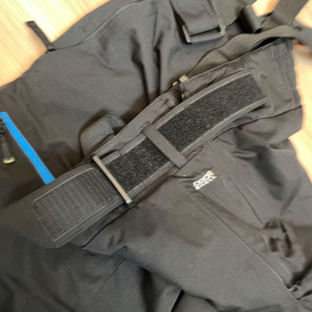 Phenix Lサイズ　スキーウェア 青/黒 サスペンダー付き