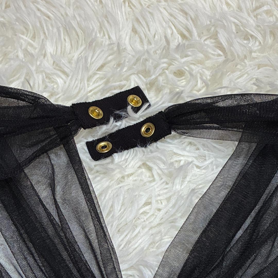 【美品】　FETICO　フェティコ マトンスリーブチュールブラウス　【希少品】