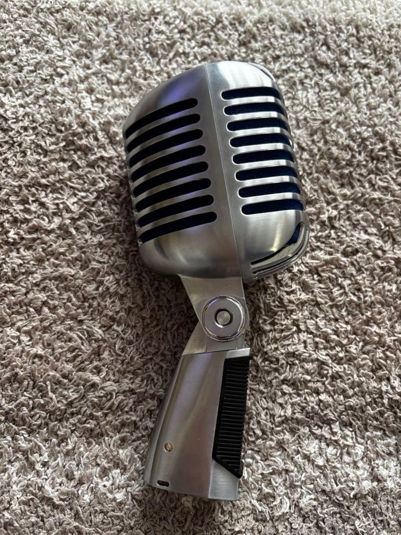 SHURE SUPER55 ダイナミックマイク　ガイコツマイク