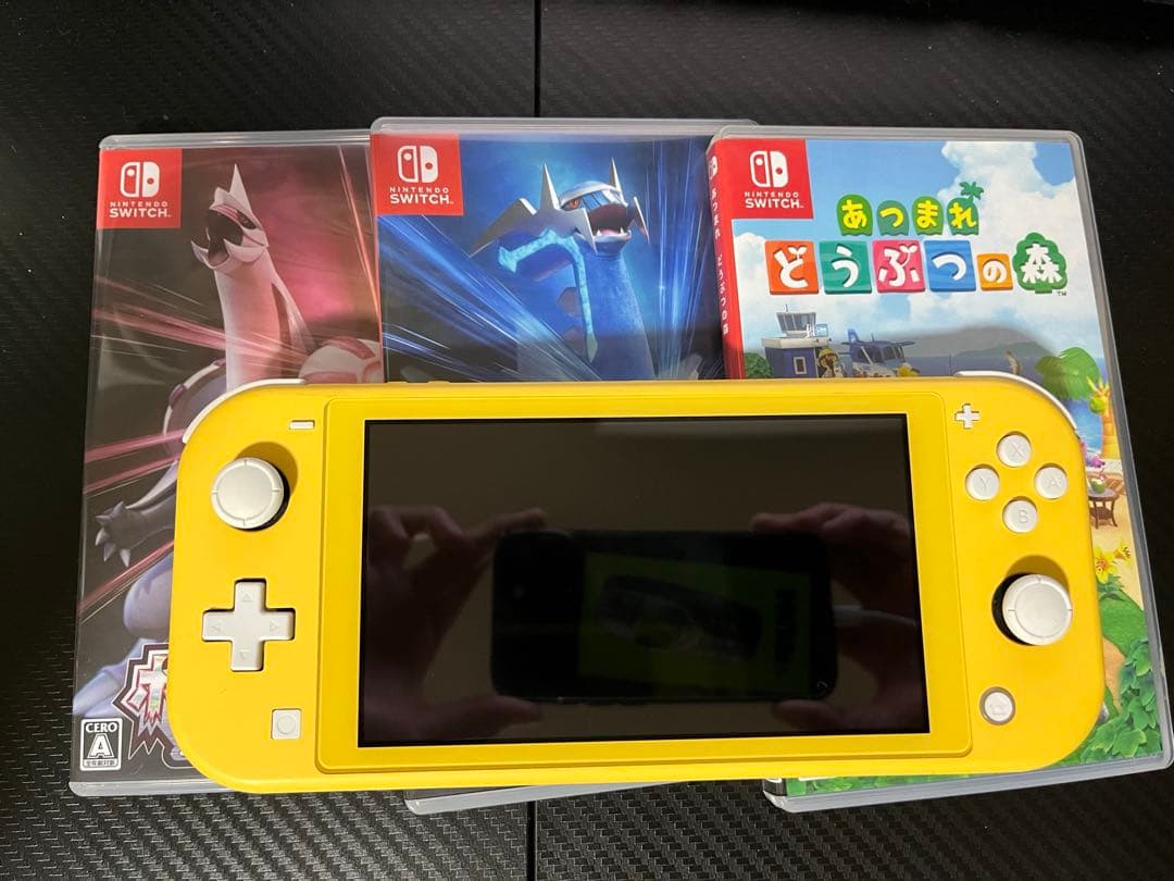 Switch lite 本体+ソフト3本