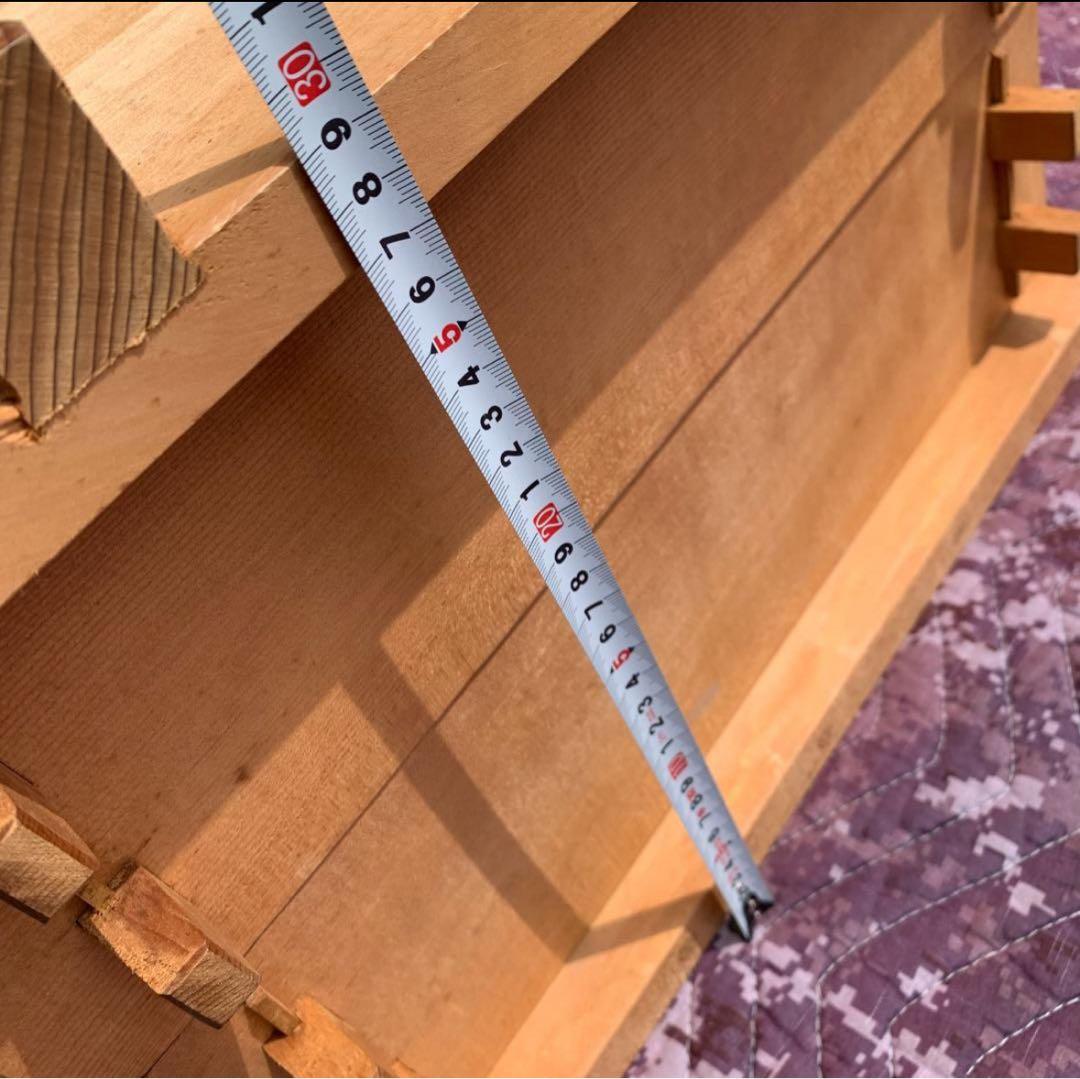 【テクニトロン】2段角型　せいろ　大型　木製　蒸篭　蒸し器