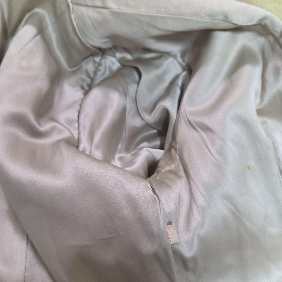 着丈105cm ミンクコート サファイアミンク ロングコート 女優襟　11号