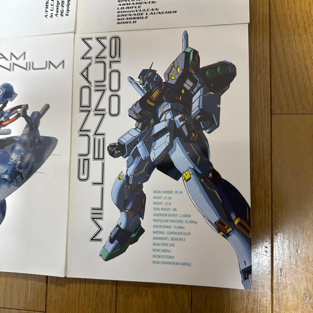 ♢ GUNDAM MILLENNIUM ガンダム 解説 雑誌 12冊セット