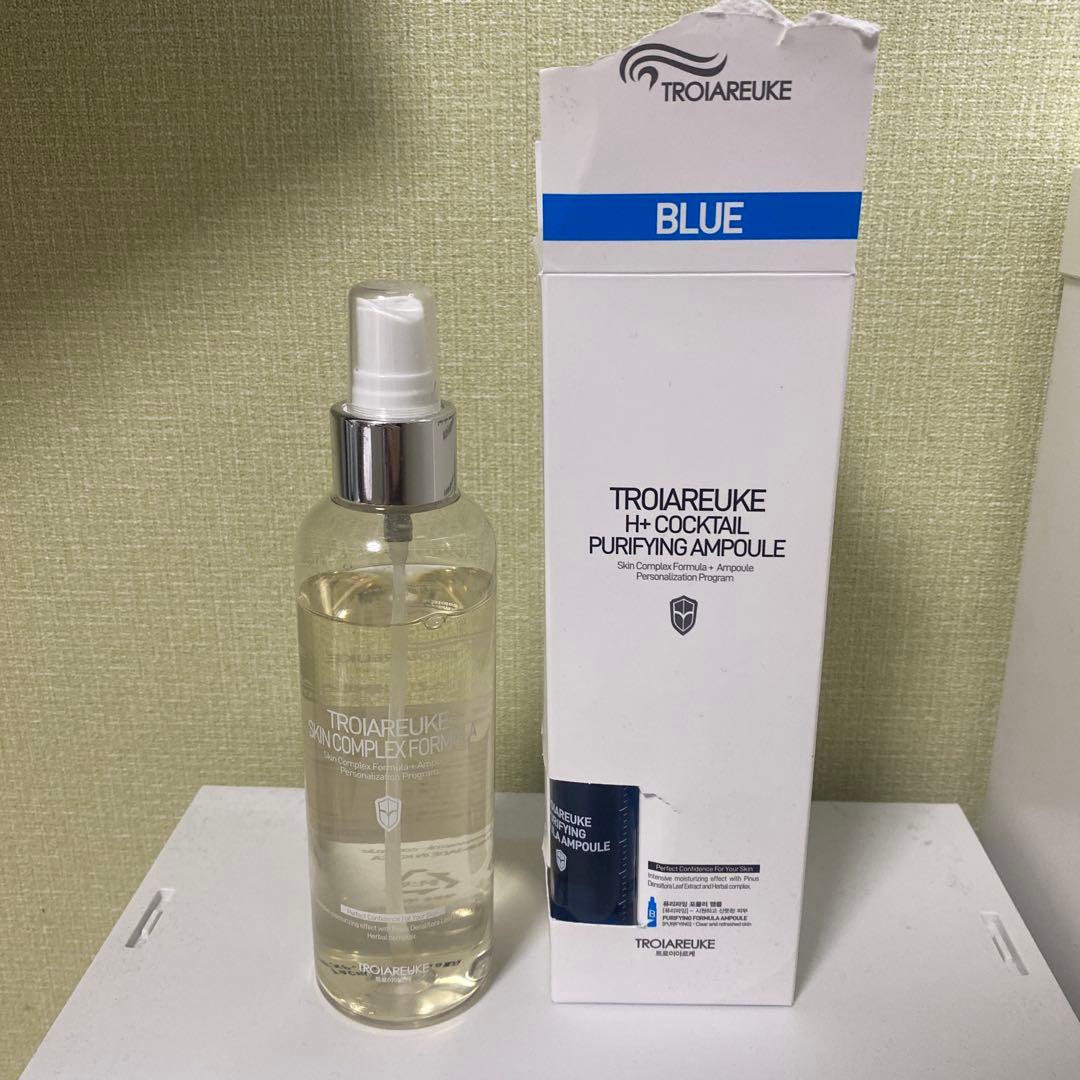 新品✨トロイアルケ H+ カクテルアンプル ブルー TROIAREUKE