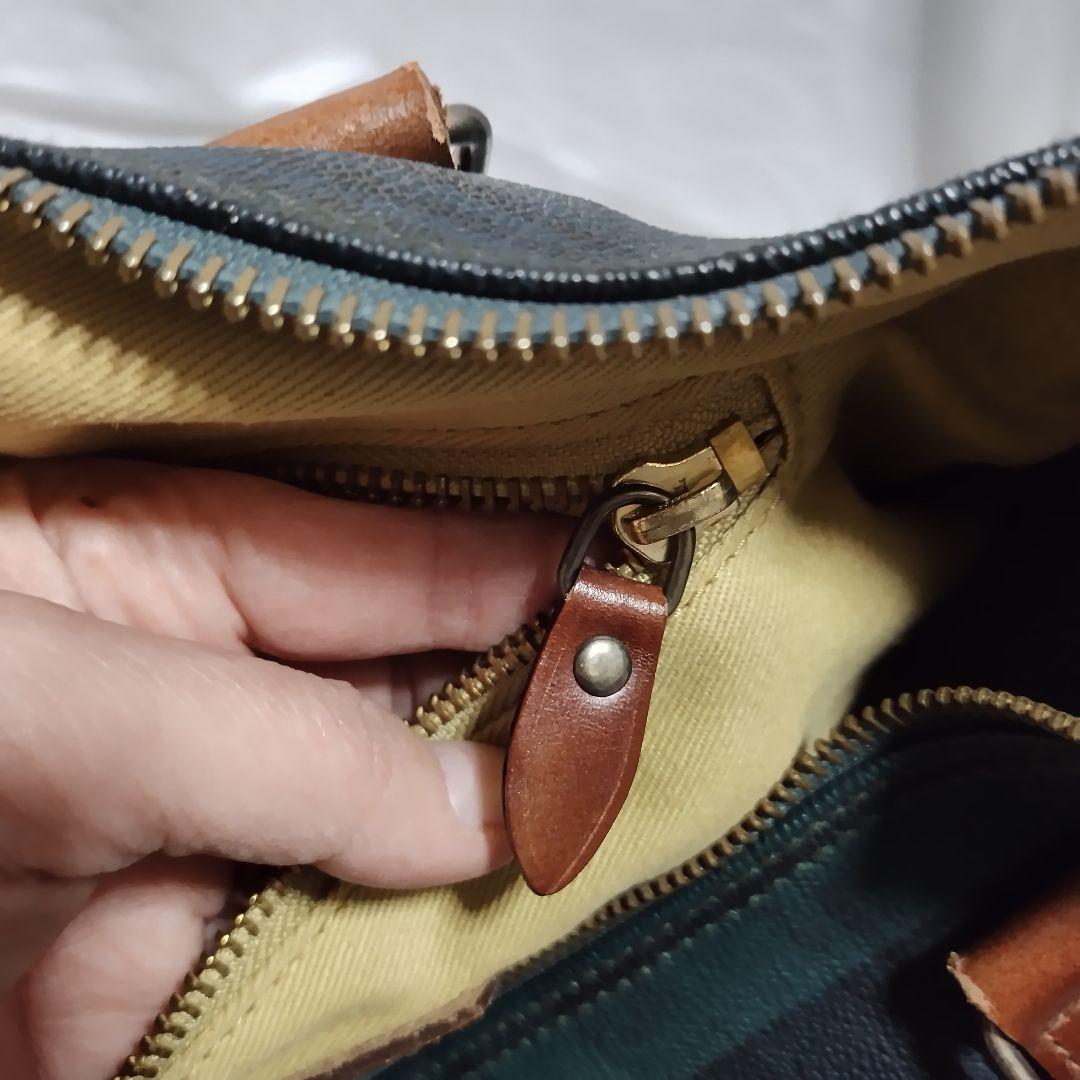 ポロラルフローレン　チェック柄ボストンバッグ　レトロ　RALPH LAUREN