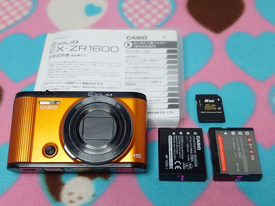 CASIO EXILIM EX–ZR1600 コンパクトデジタルカメラ ジャンク