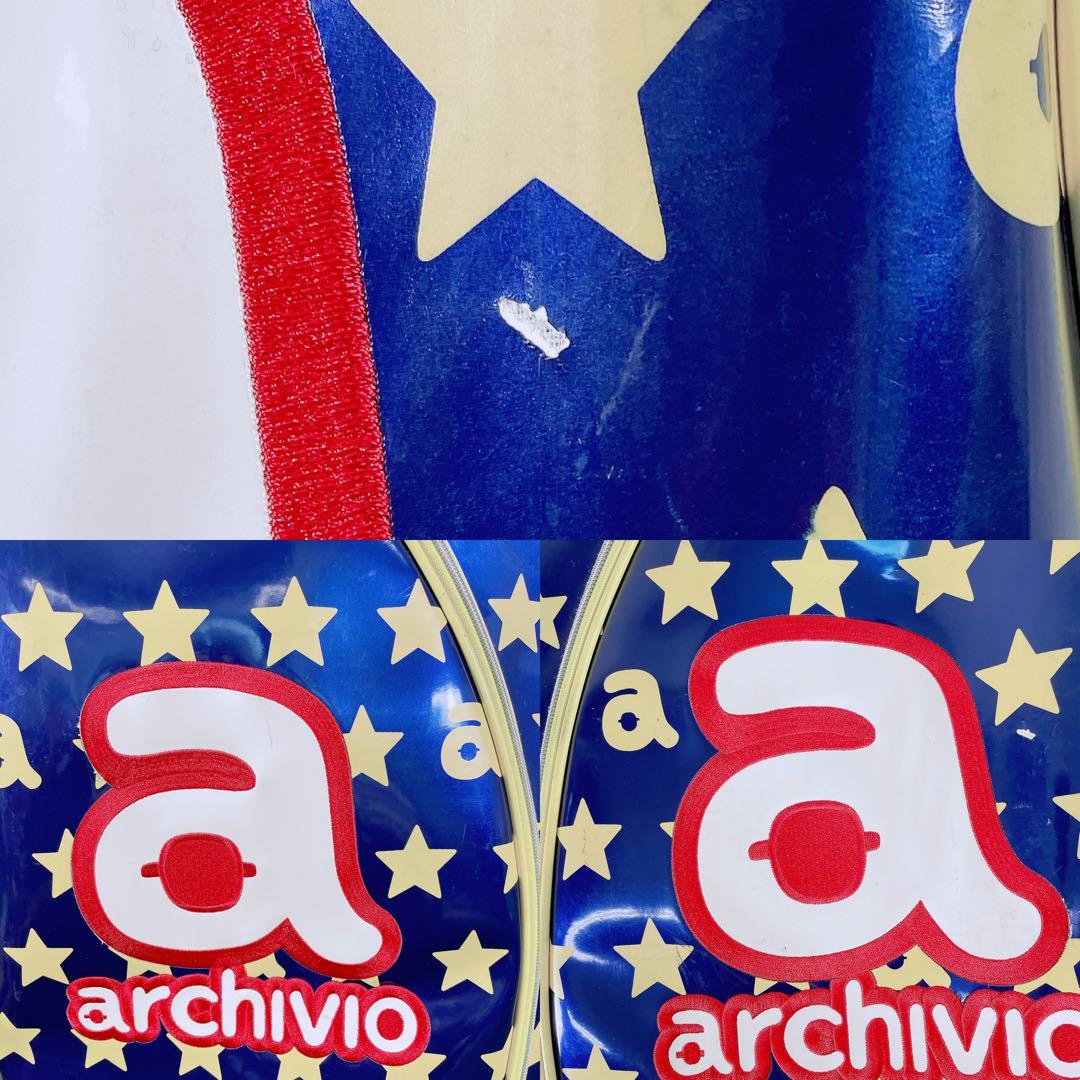 ゴルフ　6口　キャディバッグ　アルチビオ　星柄　メンズ　レディース　N1926