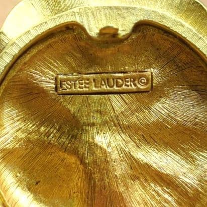 エスティローダー 練り香水 リリー・パッド（睡蓮の葉）とカエル 元箱付き