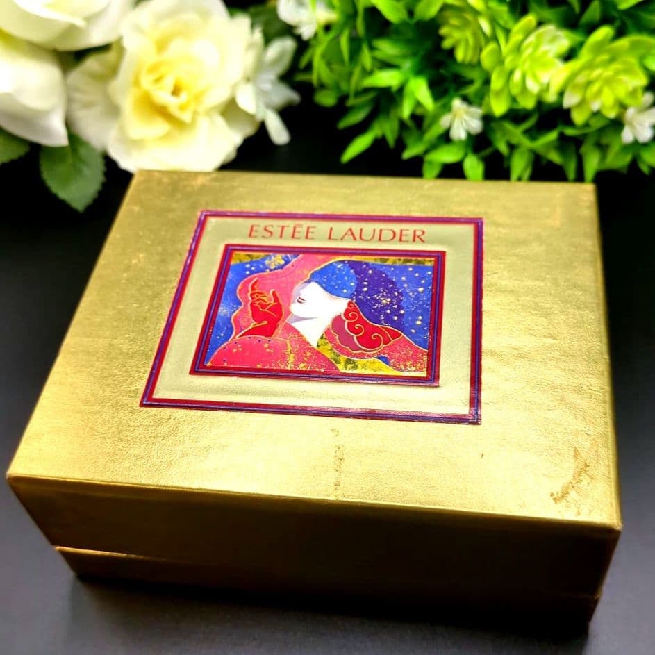 エスティローダー 練り香水 リリー・パッド（睡蓮の葉）とカエル 元箱付き