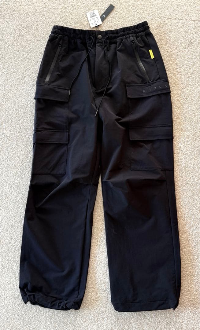 J.I 　CRONOS ブラック カーゴパンツ