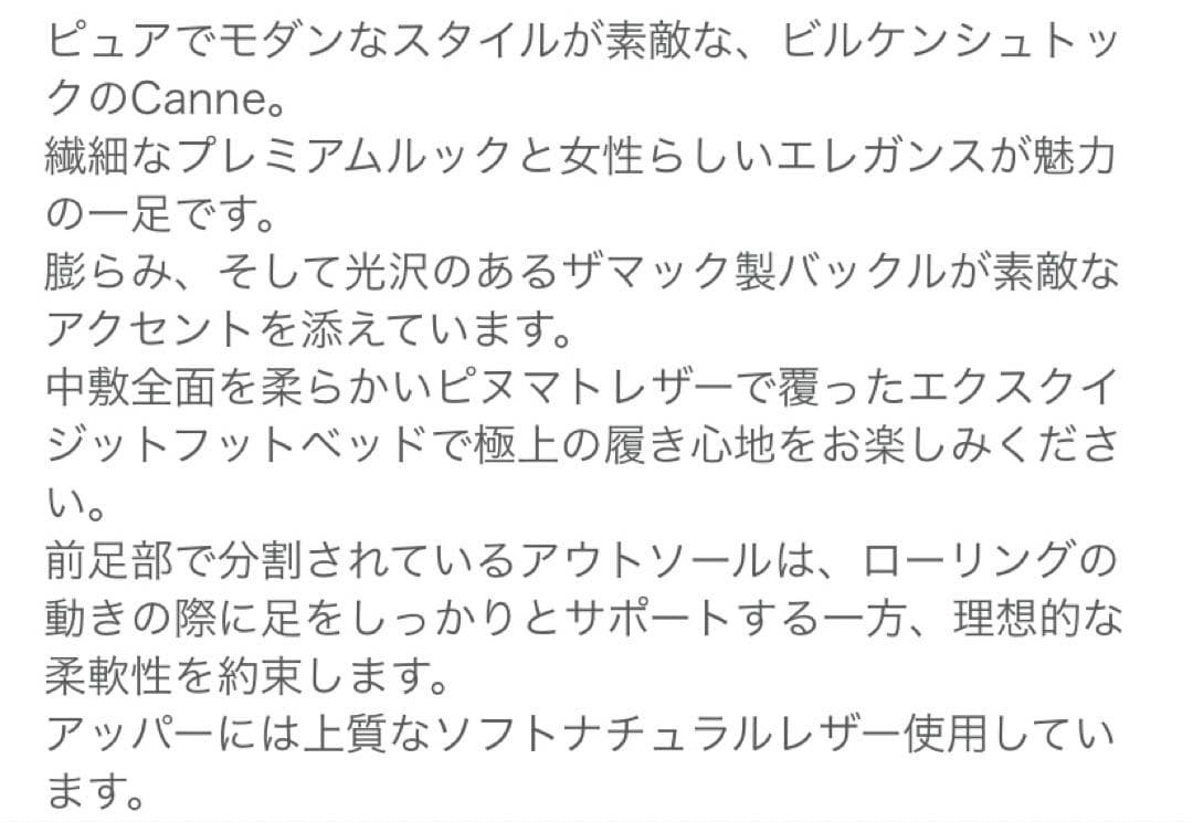 BIRKENSTOCK Cannes サンダル ブラック 39 新品未使用