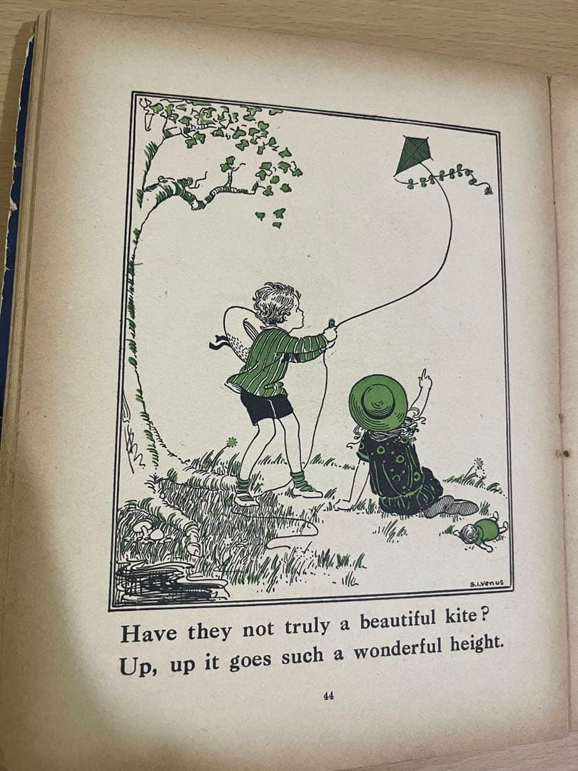 N o.393希少 アンティーク 洋書 絵本 イギリス　児童書