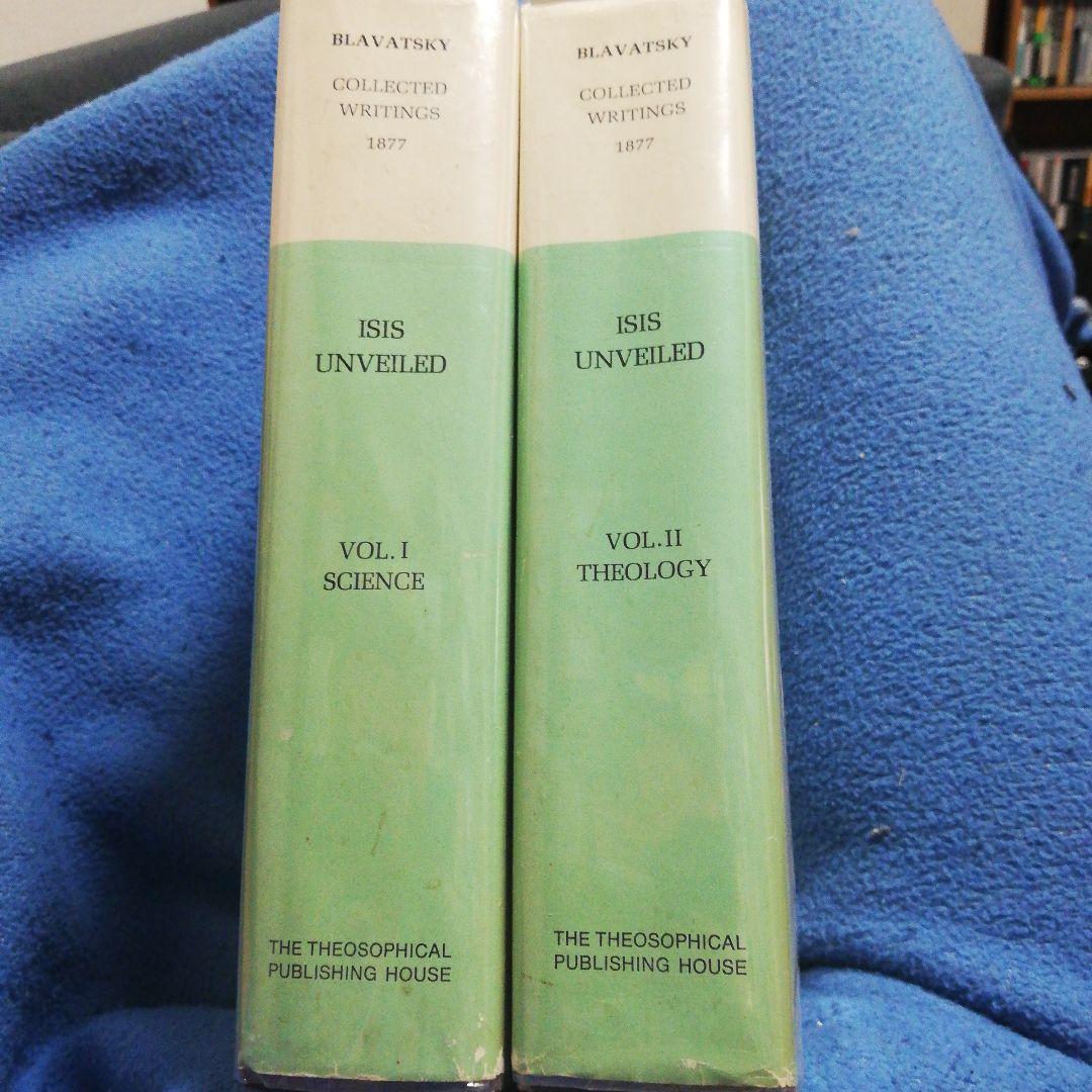 洋書 ISIS UNVEILED by H.P. Blavatsky