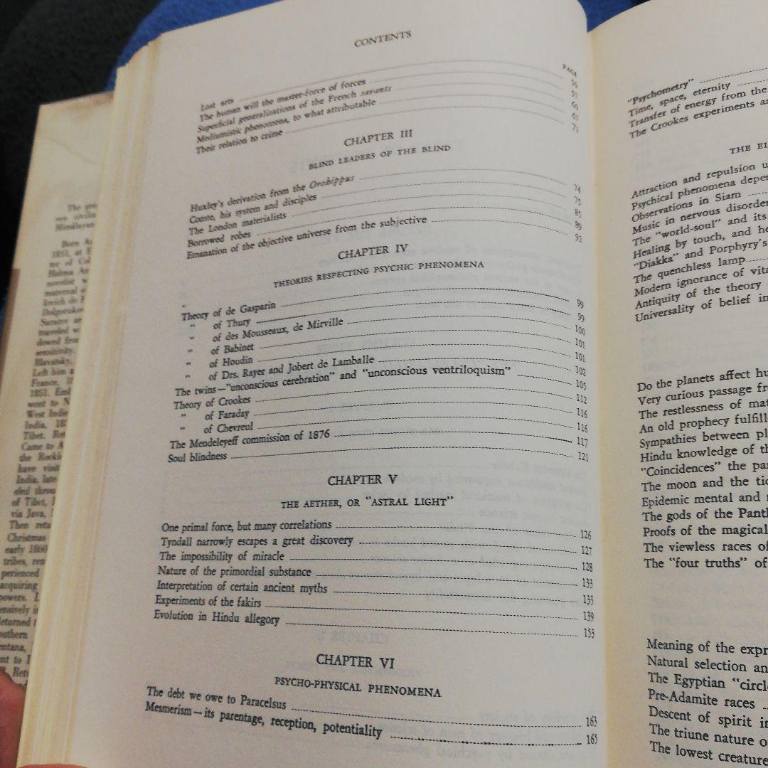 洋書 ISIS UNVEILED by H.P. Blavatsky