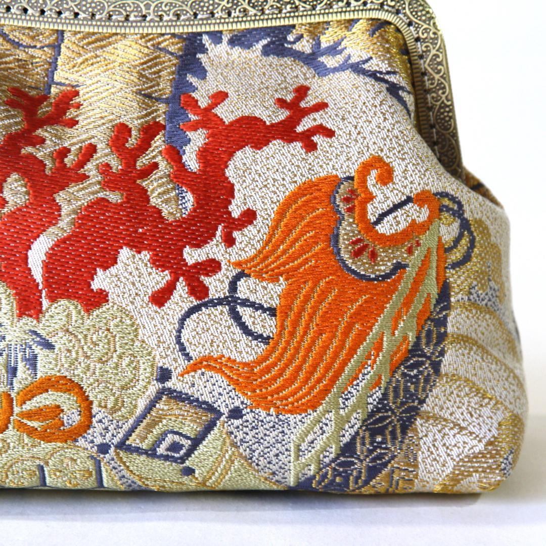 アンティーク婚礼丸帯リメイク礼装バック/和装バッグ/パーティー/着物リメイク