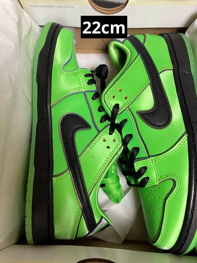 スニーカー Powerpuff Girls Nike PS Dunk Low Pro QS