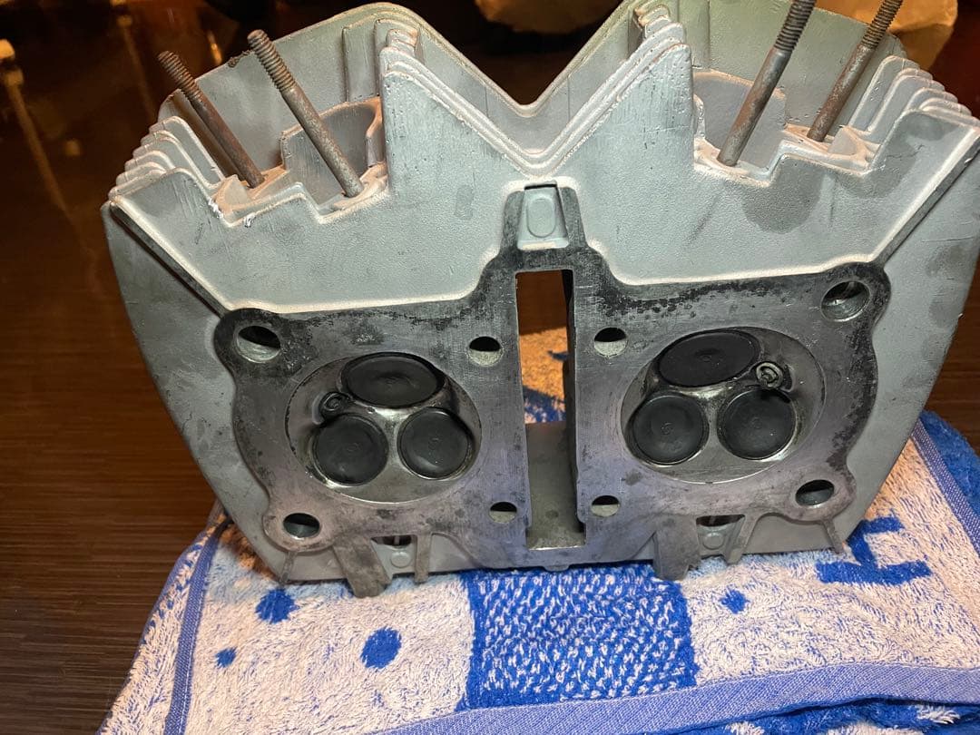 cb400t cb400n ホーク　バブ　シリンダーヘッド　ウェットブラスト済み