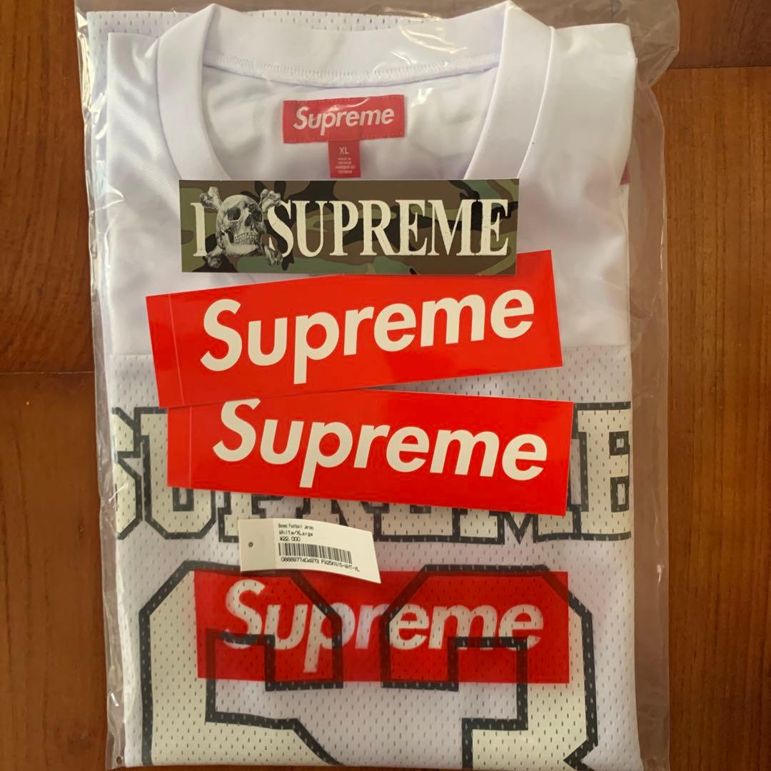 トップス Supreme Bones Football Jersey White