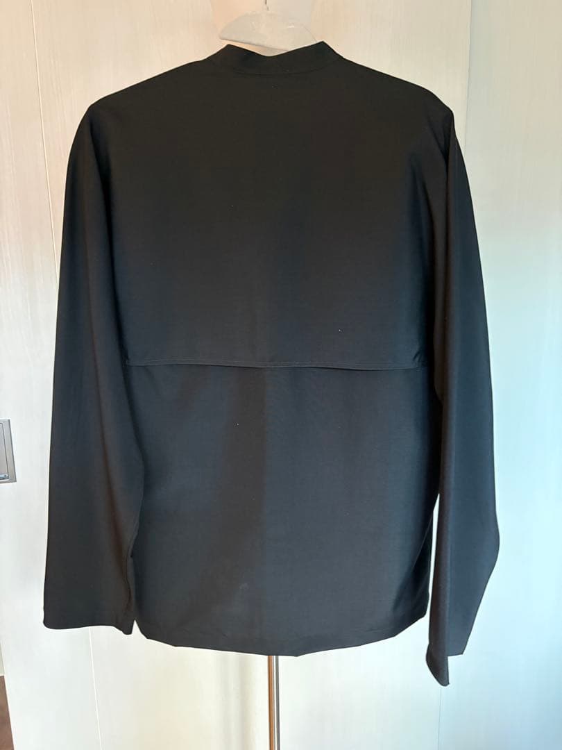 JIL SANDER ノーカラージャケット ブラック