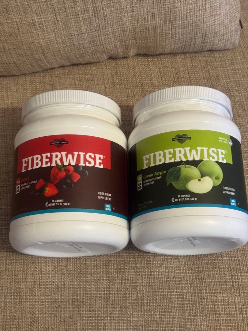 ファイバーワイズ 糖質オフ ベリー＆グリーンアップル2個セット メラルーカ