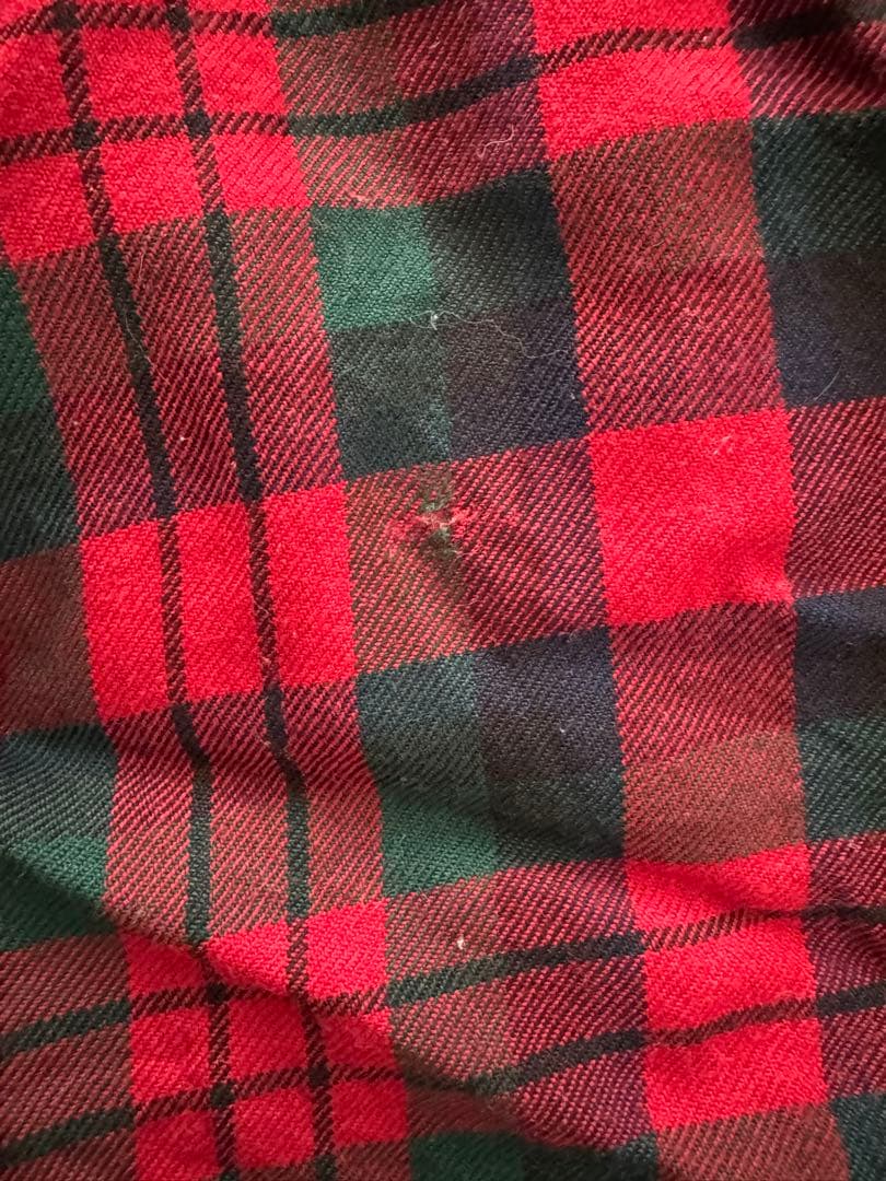 【特別値下げ】 COMME des GARÇONS 赤緑チェックパンツ