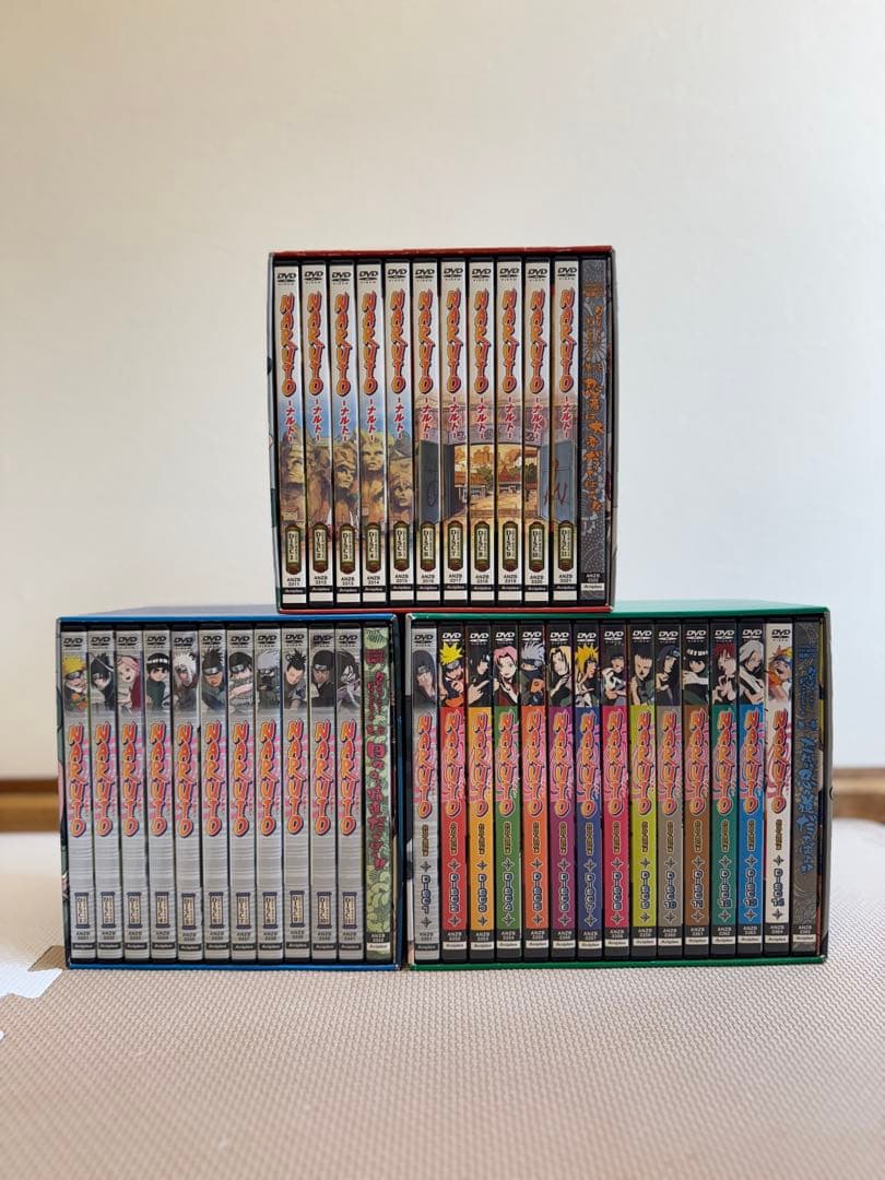 NARUTO ナルト DVD-BOX I, II, III セット