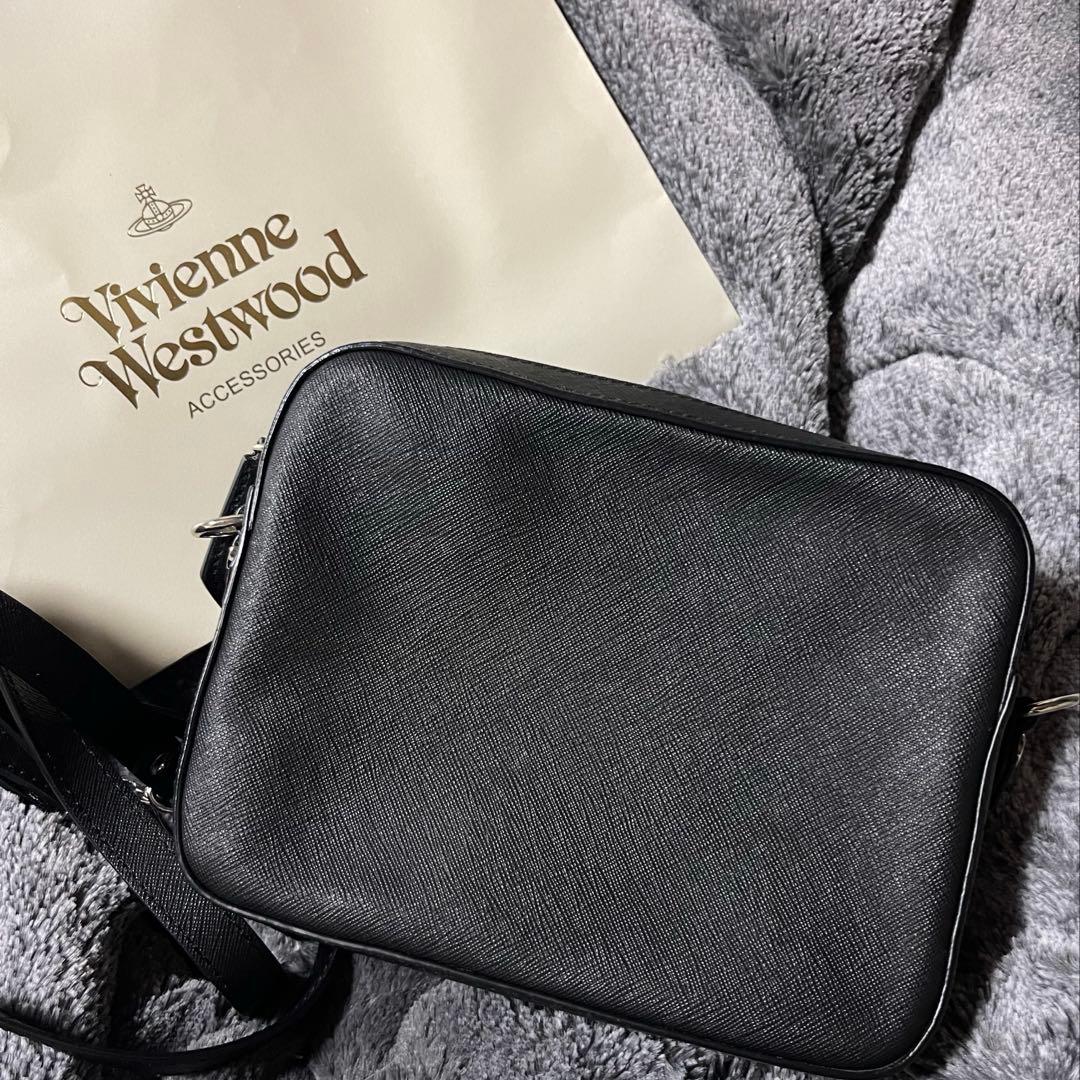 美品　Vivienne Westwood ショルダーバッグ ブラック