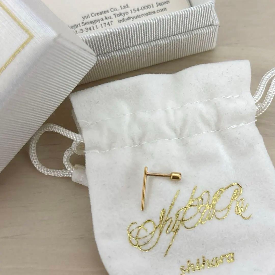 SHIHARA シハラ ピアス ゴールド k18