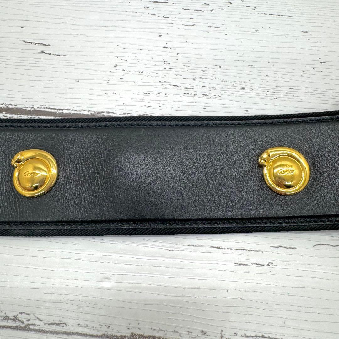 【美品】　カルティエ　パンテール　Cバックル　ゴールド金具