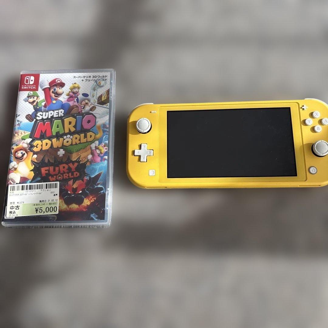 任天堂 Switch Light スーパーマリオ 3DワールドSDカードなし