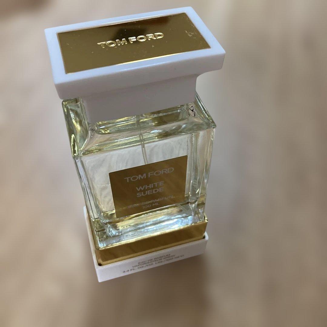 【新品・未使用】TOM FORD トム フォードWHITE SUEDE