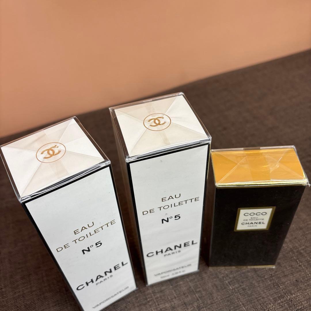 【新品未開封】CHANEL No. 5 100ml×2 Coco 75 ml×1