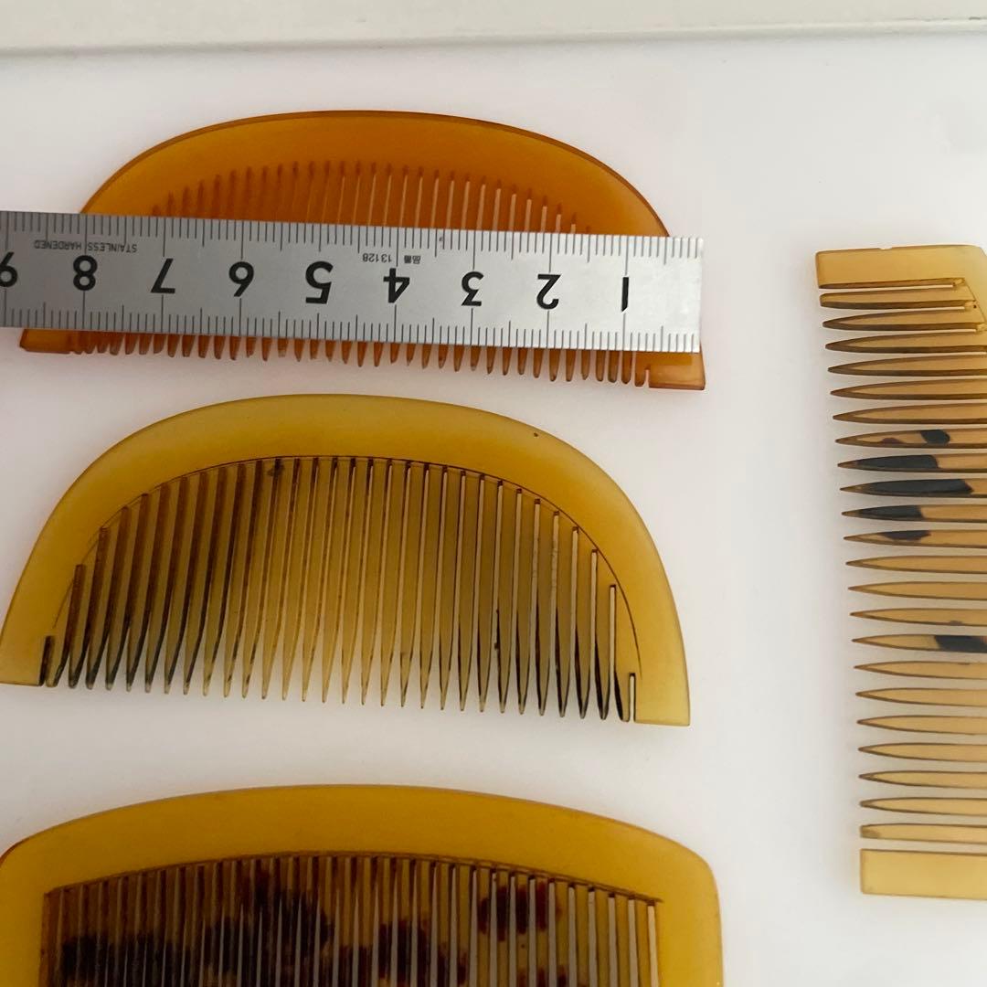 ベッコウ　くし　アンティーク　セット