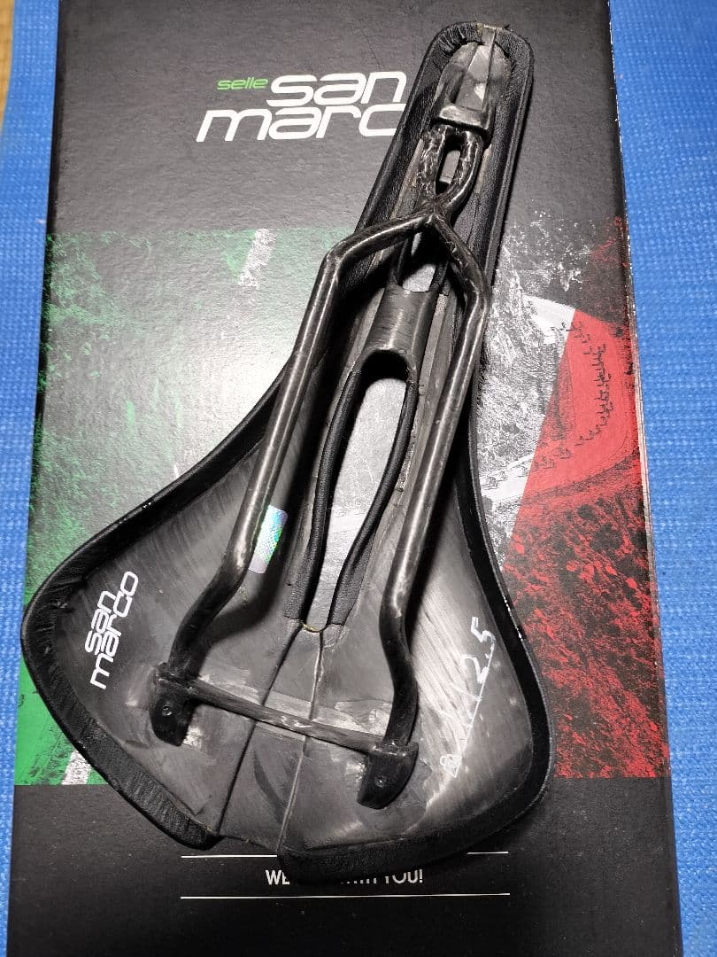 セラサンマルコ（マントラ スーパーレジェラ）サドル　ブラック　本物