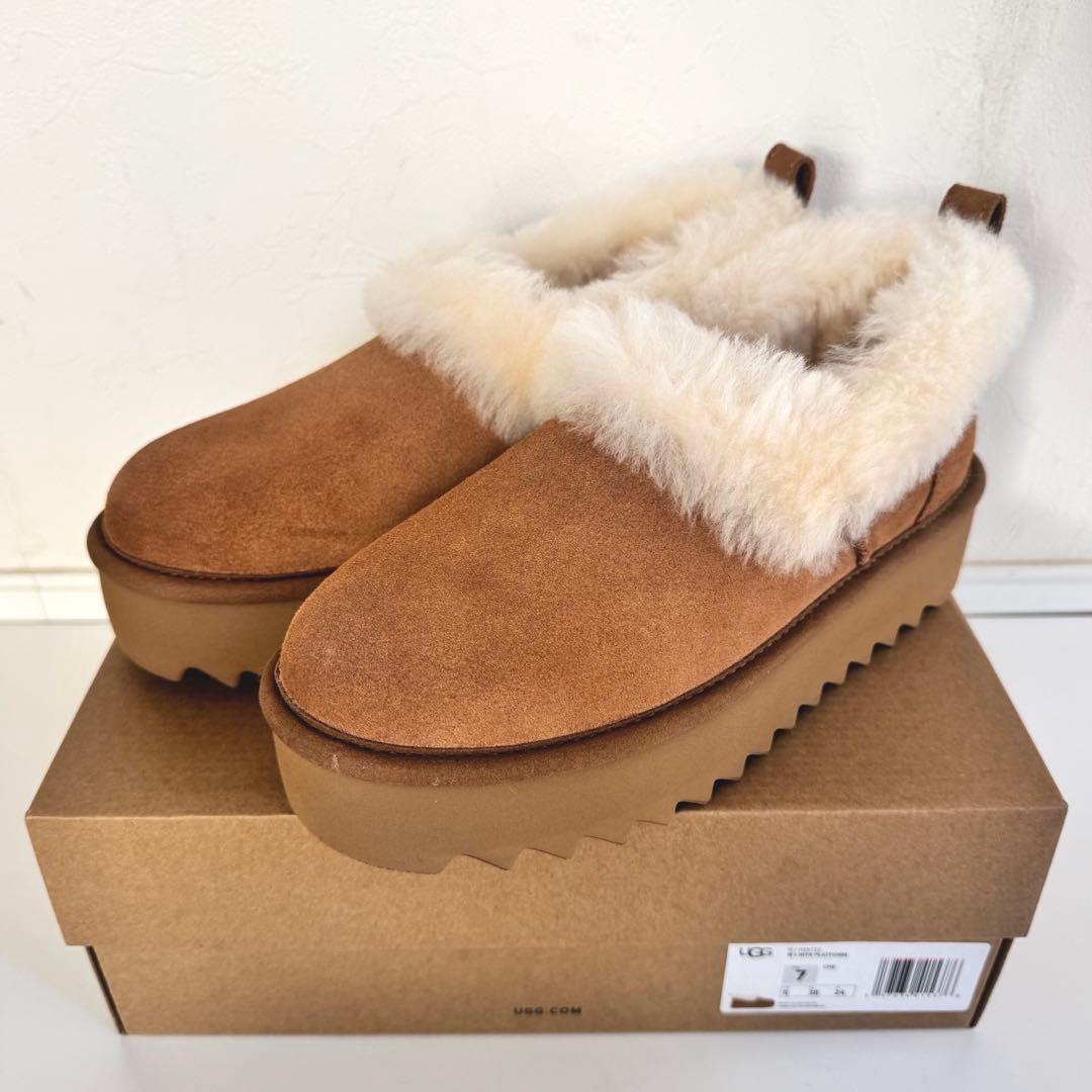 【正規品】UGG I-NITA PLATFORM サイズ 7 アグ 24cm
