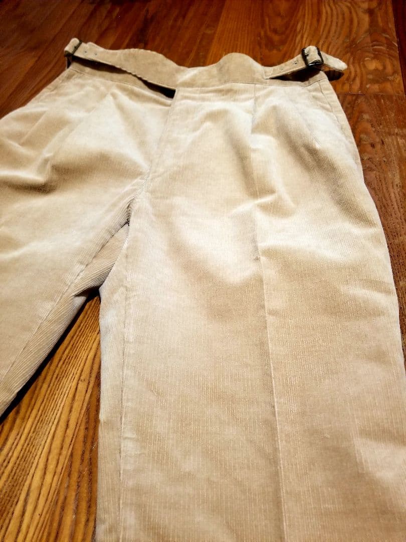 【美品】ムーバーガーメンツ トラウザーズ パンツ スラックス コーデュロイ