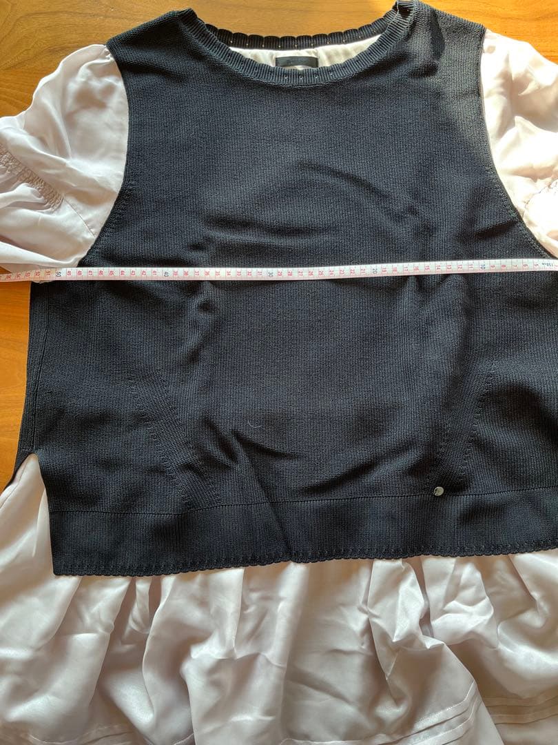 【TOBECHIC】美品✨レイヤーニット チュニック