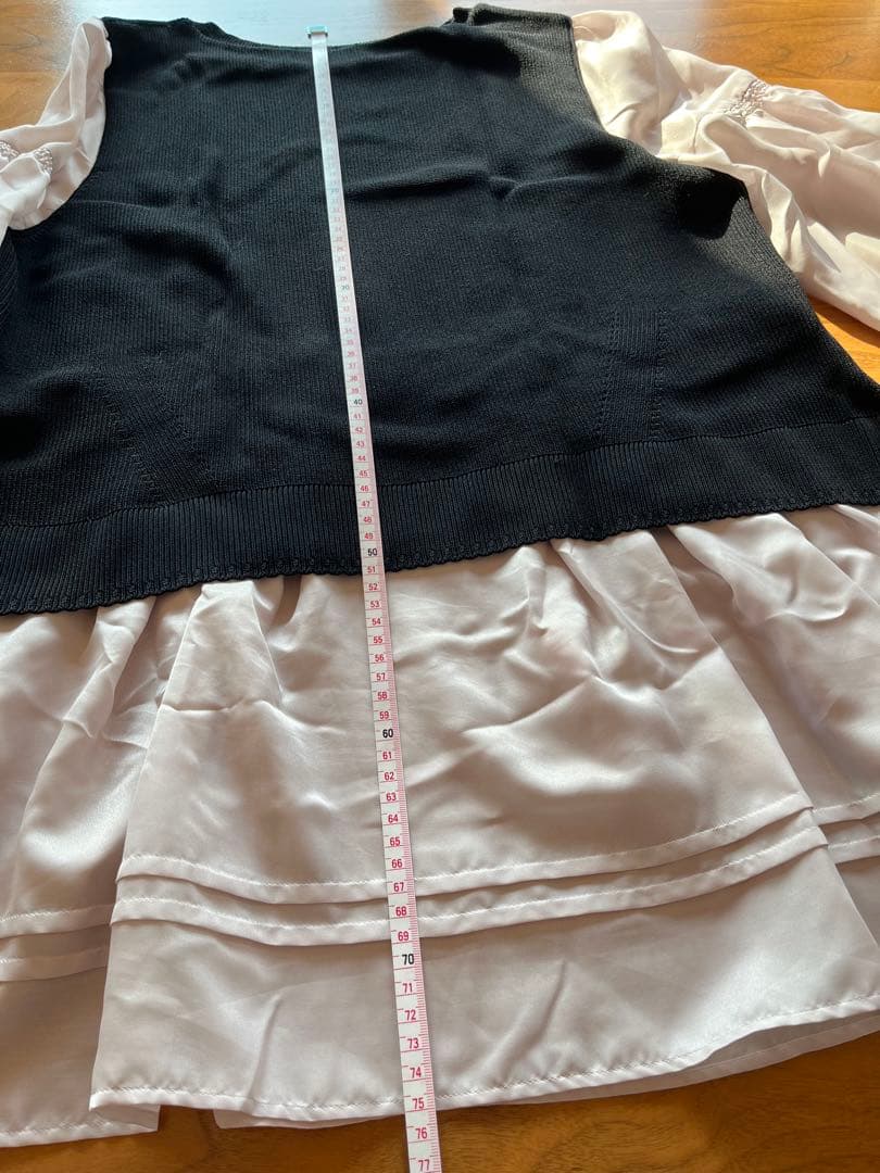 【TOBECHIC】美品✨レイヤーニット チュニック