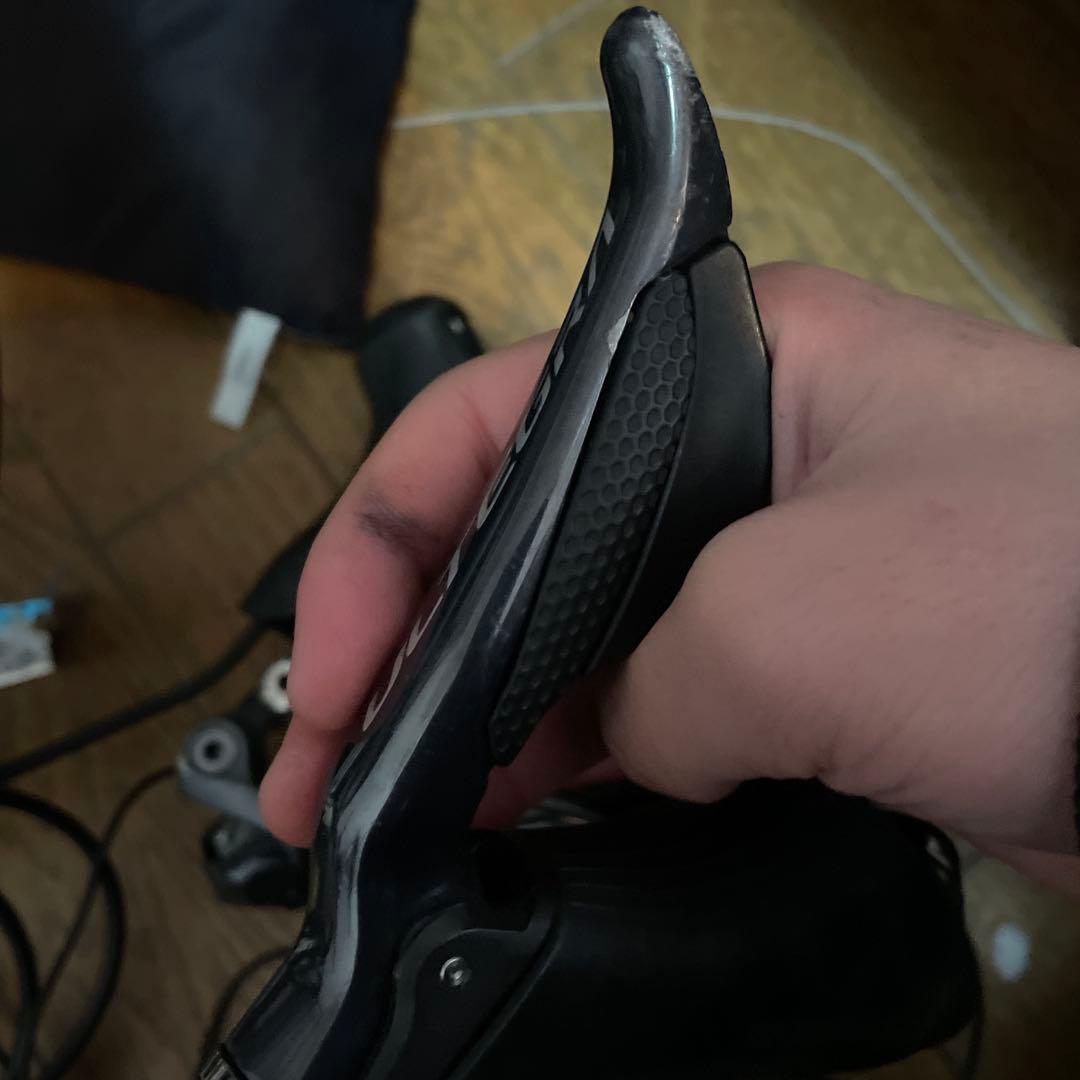 shimano stiレバー r8070 di2油圧ホースつき