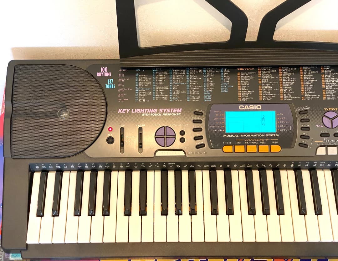 た*う様 美品！動作確認済み CASIO 電子キーボード CTK-660L 譜面