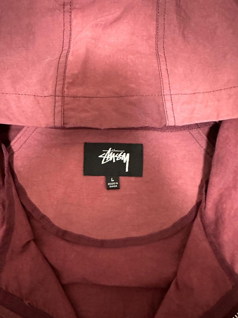 正規品 STUSSY BEACH SHELL WAVE DYE シェルジャケット